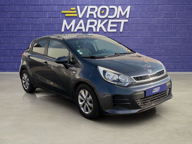 Kia Rio 1.2L 85 Active SUIVI COMPLET-MOTEUR A CH Gris de 2016