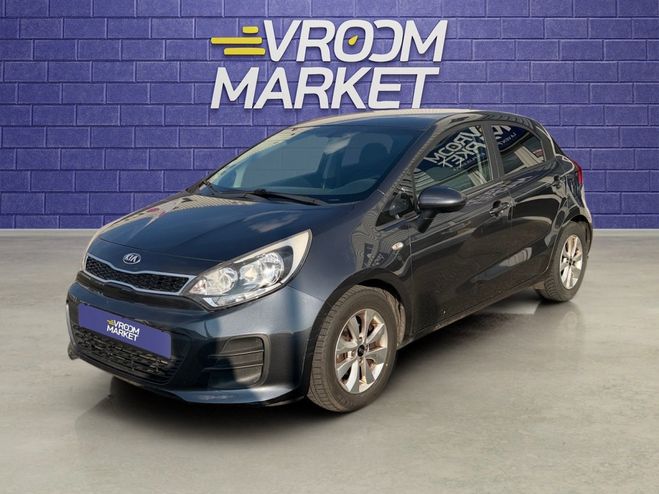 Kia Rio 1.2L 85 Active SUIVI COMPLET-MOTEUR A CH Gris de 2016
