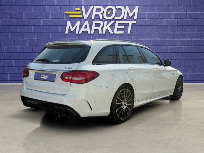 Mercedes Classe C BREAK 43 Mercedes-AMG 9G-Tronic 4Matic S Blanc de 2016