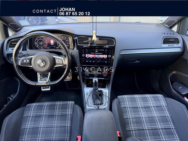 Volkswagen Golf 7.5 GTD 2.0 TDI 184 cv DSG - Garantie 6  NOIR de 2019