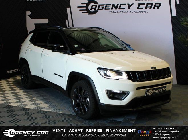 Cliquer pour voir la photo suivante Jeep Compass 1.3 GSE T4 - 240ch - S - 4xe - eAWD, trè BLANC de 2020
