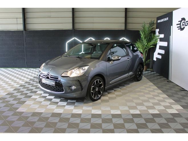 Citroen DS 3 1.6 THP 16V - 150 Sport Chic-FAIBLE KM GRIS CLAIR de 2010