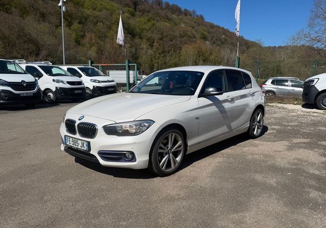 BMW Serie 1 116d pack m sport de 2016 garante - Blanc de 2016