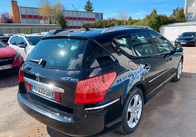Peugeot 407 SW 2.0 hdi 140ch premium pack garnatie 6 Noir de 2008