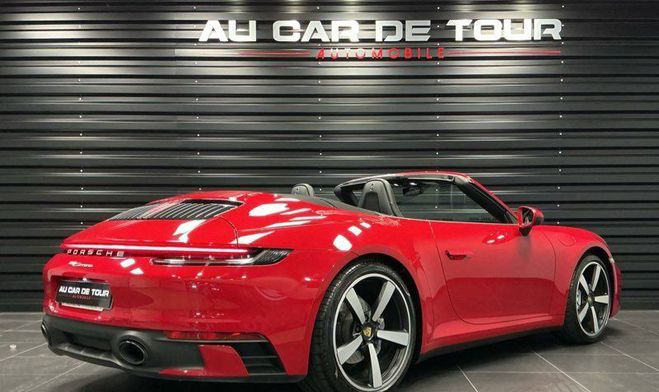 Porsche 911 | 992 CABRIOLET 3.0 385 Ch PDK Rouge de 2020