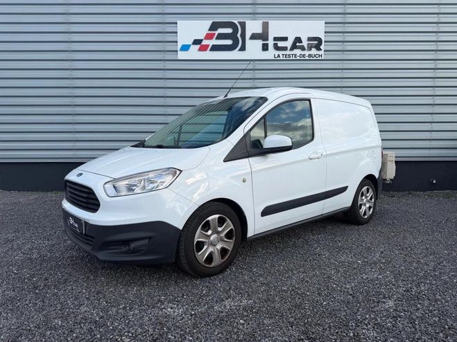 Cliquer pour voir la photo suivante Ford Transit Courier FOURGON 1.5 TDCI 75 / ATTELAGE Blanc de 2014