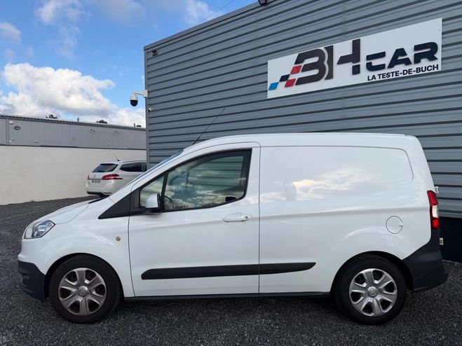 Ford Transit Courier FOURGON 1.5 TDCI 75 / ATTELAGE Blanc de 2014