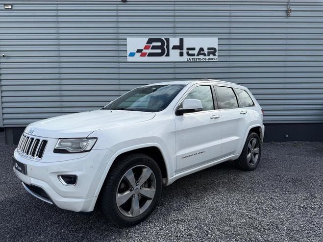 Cliquer pour voir la photo suivante Jeep Grand Cherokee 3.6 FLEXFUEL 285 OVERLAND AWD BVA / SURÉ Blanc de 2015