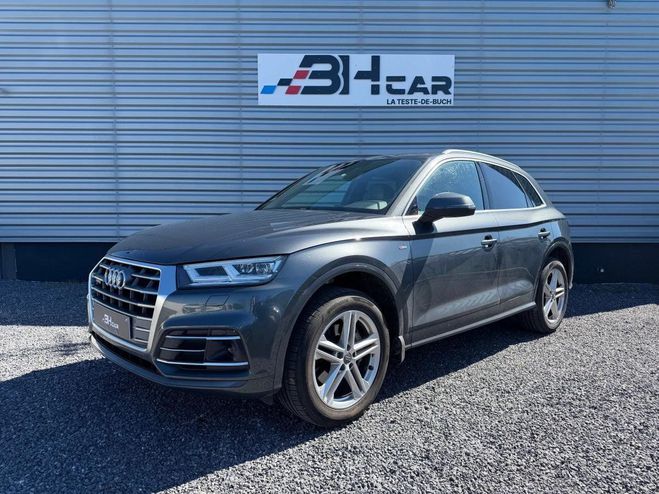 Cliquer pour voir la photo suivante Audi Q5 2.0 TDI 190 S-LINE QUATTRO S-TRONIC / MA Gris de 2019