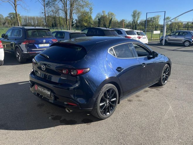 Mazda 3 2.0 Skyactiv-X M-Hybrid 180CH SUIVIS 100 BLEU FONCE de 2020