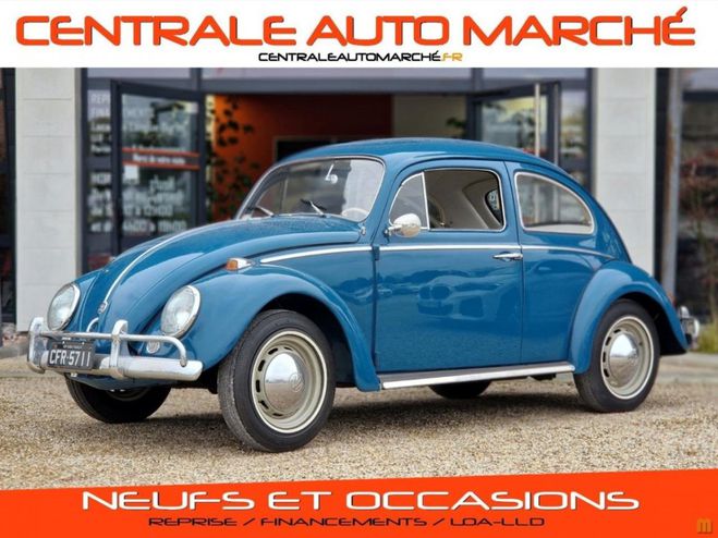 Volkswagen Coccinelle 1200 BLEUE BLEU de 1965
