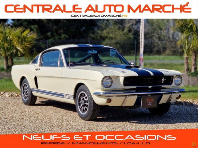 Ford Mustang Shelby GT350 FASTBACK BLANC de 1966