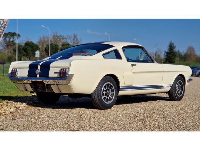 Ford Mustang Shelby GT350 FASTBACK BLANC de 1966