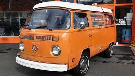 Volkswagen Combi T2 WESFALIA T2 ORANGE 1973 d'occasion a Saint-M�dard-de-Mussidan (24)