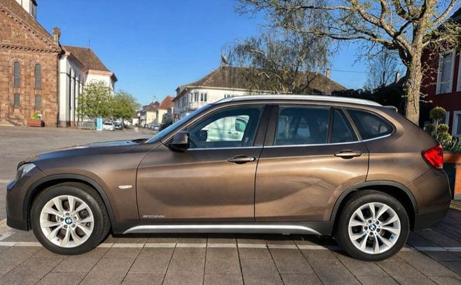 BMW X1 20d 177ch luxe BOITE DE VITESSE AUTOMATI Marron de 2011