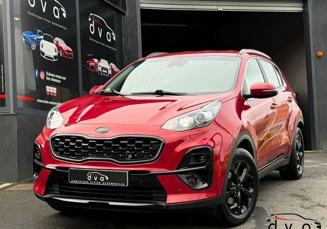 Cliquer pour voir la photo suivante Kia Sportage 1.6 CRDi 136 ch Black Edition DCT7 Rouge de 2021