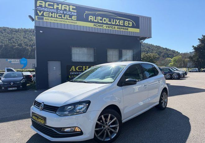 Volkswagen Polo 1.4 tdi 90 cv historique complet Blanc de 2014