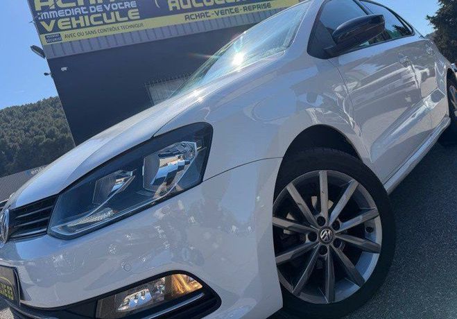 Volkswagen Polo 1.4 tdi 90 cv historique complet Blanc de 2014