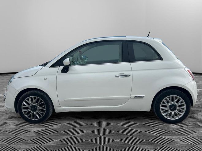 Fiat 500 1.2i - 69 2015 Lounge BLANC de 2015