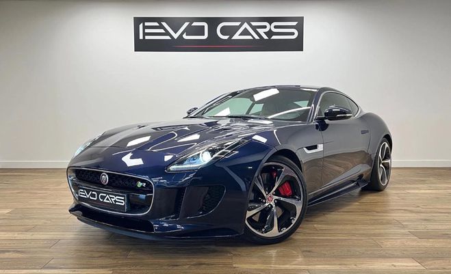 Jaguar F-Type R V8 5.0 550 ch AWD / Meridian / Si�ges  Bleu de 2017