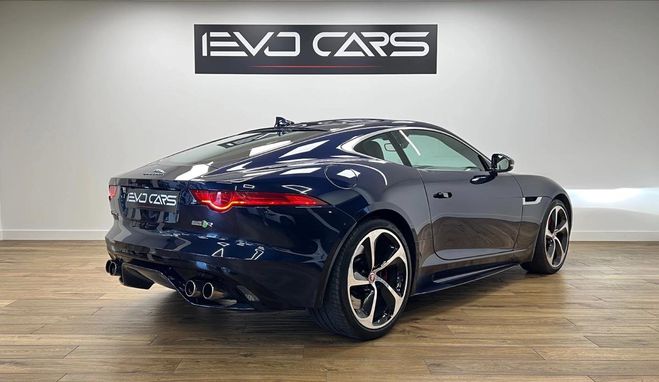 Jaguar F-Type R V8 5.0 550 ch AWD / Meridian / Si�ges  Bleu de 2017