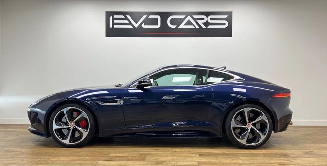 Jaguar F-Type R V8 5.0 550 ch AWD / Meridian / Si�ges  Bleu de 2017