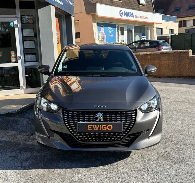Peugeot 208 1.2 puretech 100 ch style suivi complet Gris de 2021