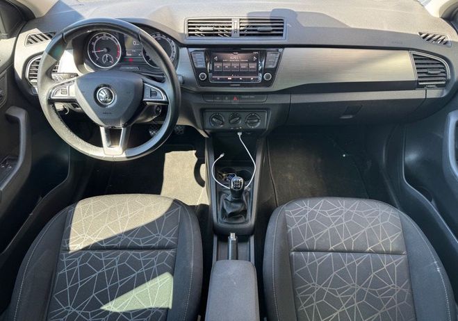 Skoda Fabia 1.0l mpi 75ch clever camera de recul car Blanc de 2019