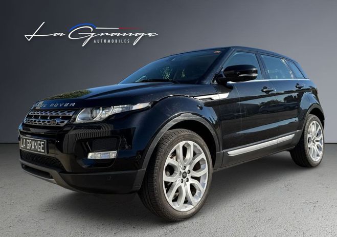 Cliquer pour voir la photo suivante Land rover Range Rover Evoque TD4 BVA Dynamic Noir de 2013