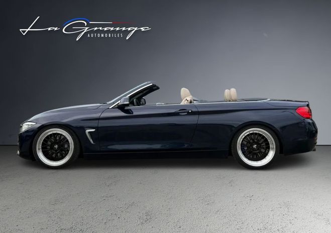 BMW Serie 4 Cabriolet 430d 258ch Luxury BVA8 Bleu de 2014