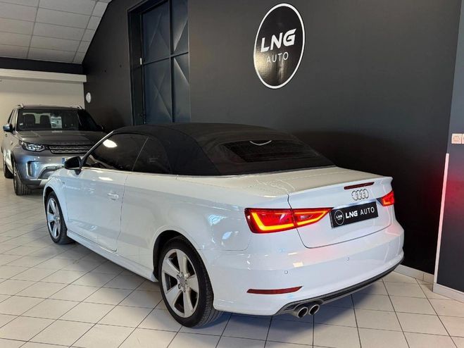 Audi A3 CABRIOLET 2.0l TDI 150cv S-LINE Blanc de 2014