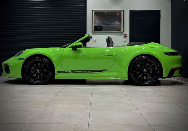 Porsche 911 992 CARRERA 4S CABRIOLET PACK SPORTDESIG Vert de 2020