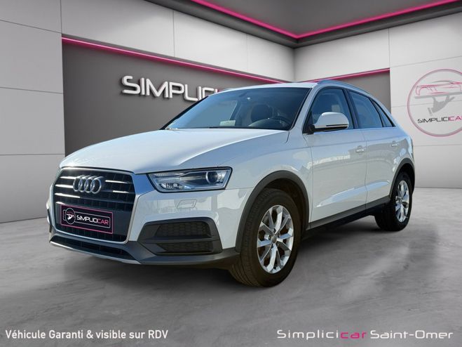 Audi Q3 2.0 TDI 120 ch S tronic 7 Ambiente Garan Blanc de 2017