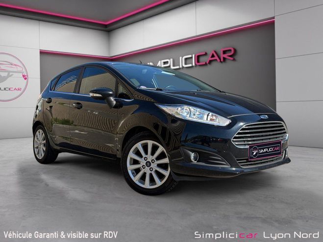 Ford Fiesta 1.0 EcoBoost 100 SS Titanium Garantie 12 Noir de 2016