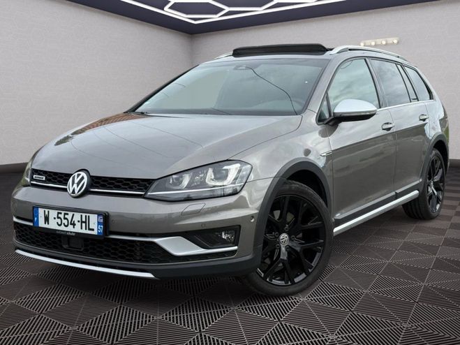 Cliquer pour voir la photo suivante Volkswagen Golf SW ALLTRACK 2.0 TDi 184 4MOTION DSG7 TOI Gris de 2015