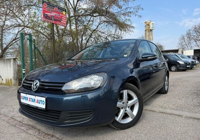 Volkswagen Golf 6 1.6l TDI 105CV CONFORTLINE DSG7 5P Bleu de 2011