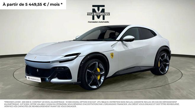 Ferrari Purosangue 6.5 V12 725 ch Blanc de 2023