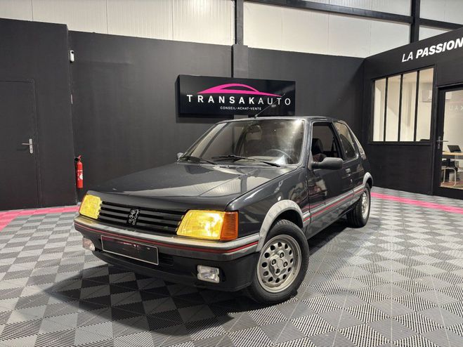 Peugeot 205 GTI 1.6L 115 CV - excellent �tat - 10300 Noir de 1986