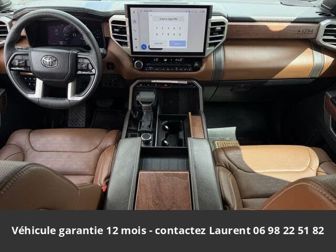 Toyota Tundra 1794 edition hybride 4x4 tout compris ho Gris de 2026