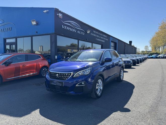 Peugeot 3008 1.6 BlueHDi 120 GPS CARPLAY LED BVA BLEU de 2018