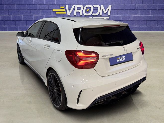 Mercedes Classe A 45 Mercedes-AMG 4-Matic SUIVI COMPLET-CA Blanc de 2017