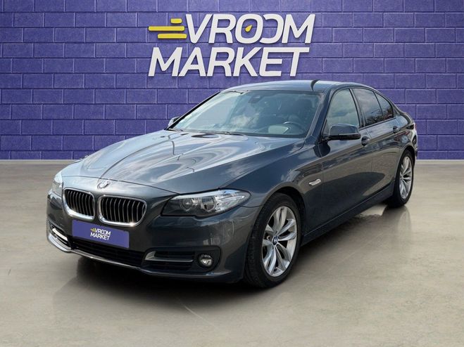 BMW Serie 5 F10 LCI 520d 190 ch Luxury suivi complet Gris de 2016