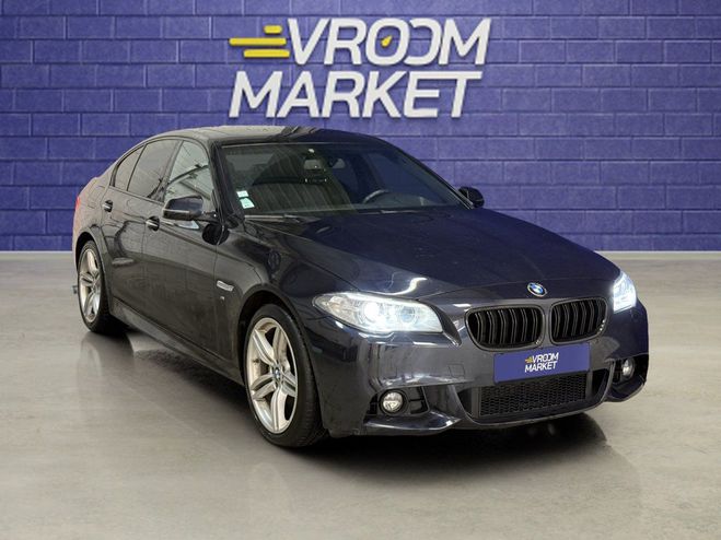 Cliquer pour voir la photo suivante BMW Serie 5 F10 LCI 530d xDrive 258 ch M Sport siege Noir de 2016