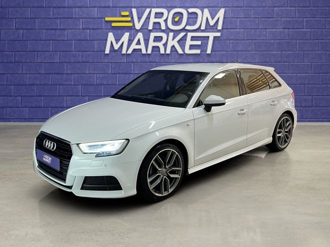 Audi A3 Sportback 35 TFSI 150 S tronic 7 S Line  Blanc de 2019