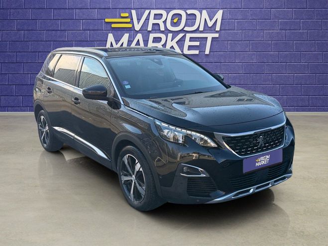 Peugeot 5008 1.6 THP 165ch SS EAT6 GT Line CAMERA 360 Noir de 2018