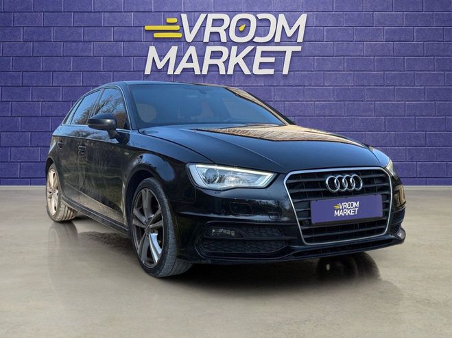 Cliquer pour voir la photo suivante Audi A3 Sportback 2.0 TDI 150 S Line S tronic 6 Noir de 2014