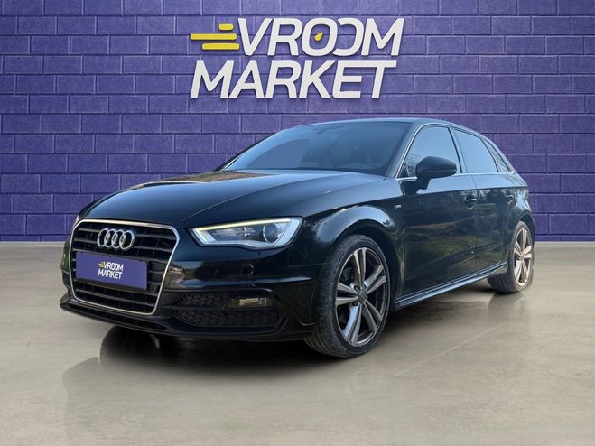 Audi A3 Sportback 2.0 TDI 150 S Line S tronic 6  Noir de 2014