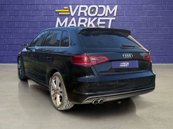 Audi A3 Sportback 2.0 TDI 150 S Line S tronic 6  Noir de 2014