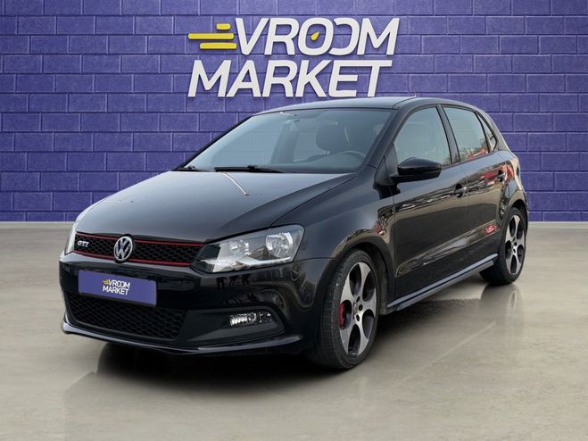 Volkswagen Polo 1.4 TSI 180 GTI DSG7 SUIVI COMPLET-MOTEU Noir de 2013