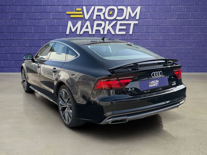 Audi A7 Sportback V6 3.0 TDI 272 S tronic 7 SUIV Noir de 2016
